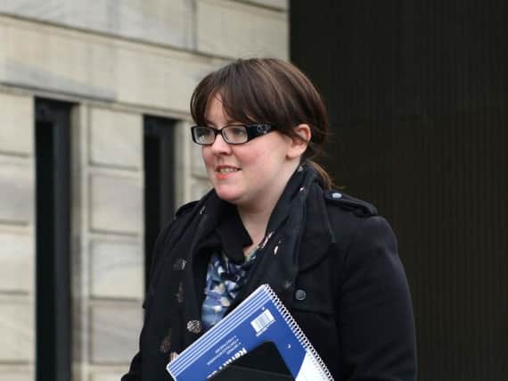 Natalie McGarry was jailed for 18 months at Glasgow Sheriff Court last week after being convicted of embezzling more than 25,000 from pro Scottish independence groups. Picture: SWNS