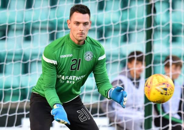Ross Laidlaw was restricted to 27 matches over the course of three years at Easter Road