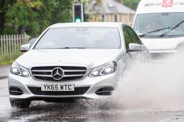 Flash flooding could hit parts of the Lothians today