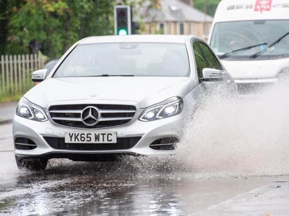 Flash flooding could hit parts of the Lothians today