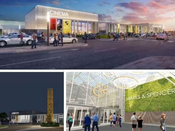 Proposals to extend the Gyle Centre including a new cinema