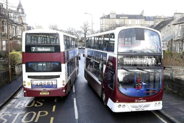 Drivers are the public face of Lothian Buses.