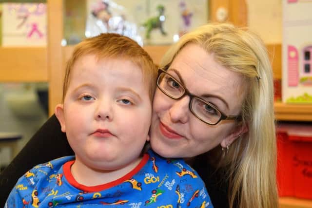 Murray Gray has been able to return to school for a few hours each day after mum Karen brought cannabis oil Bedrolite into the UK from the Netherlands.