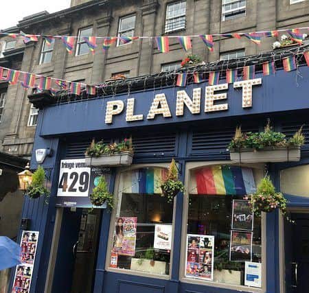 Planet Bar , Address: 6 Baxter's Pl, Edinburgh EH1 3AF