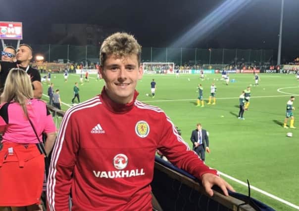 Dedicated football fan Cameron Martin, originally from Mid Calder, travelled  all the way home from Sydney, Australia, to play at a charity football game at Hampden next Friday 14th June.