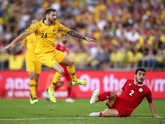Martin Boyle scored twice and registered an assist in a 3-0 win over Lebanon on his first start for Australia