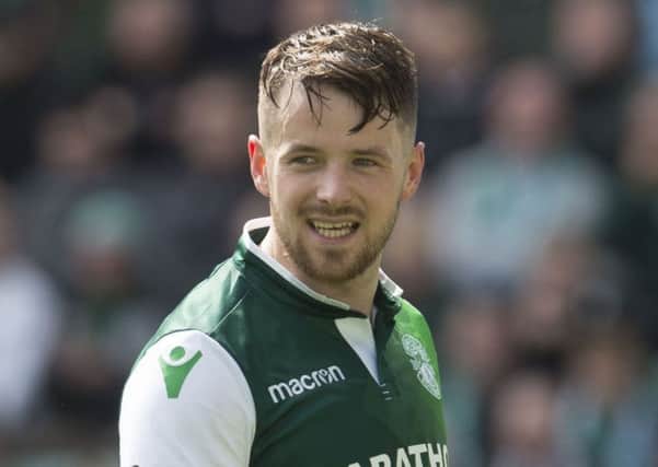Marc McNulty scored eight goals during his Hibs loan spell