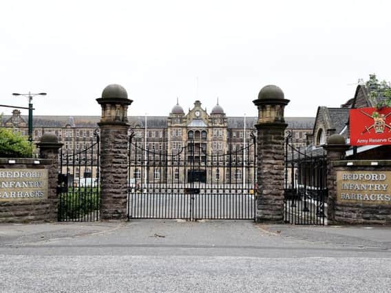 Redford barracks are due to close in 2025