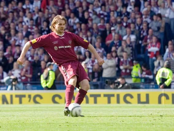 Robbie Neilson is a Scottish Cup hero. Picture: SNS