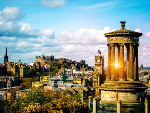 Edinburgh on a warm day. Pic: Shutterstock.