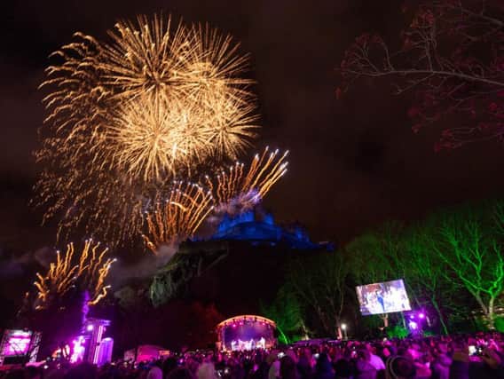 Events have been held in Princes Street Gardens to herald the new year in Edinburgh since 1993.