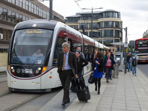 Passenger numbers and revenue on the trams are both up