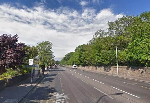 Police were out on Queensferry Road. Picture: Google Maps