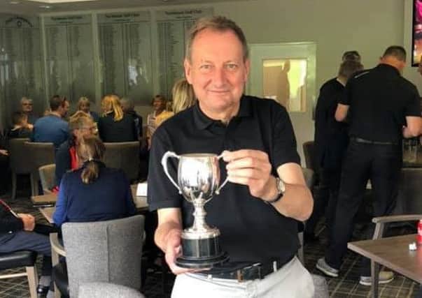 Ross Armstrong won the handicap championship at Turnhouse