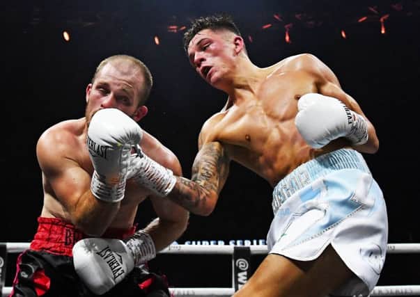 Lee McGregor gained his latest victory against Brett Fidoe