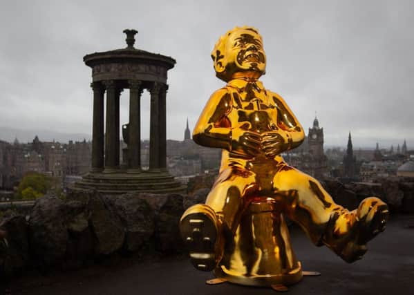 Oor Wullie statues are popping up all over Edinburgh