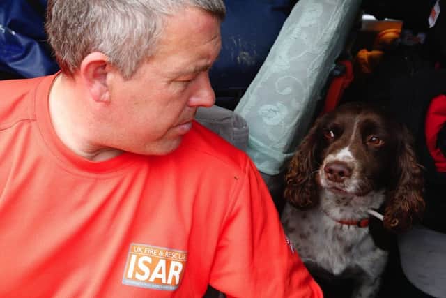 Diesel the search and rescue dog to star at the Royal Highland Show