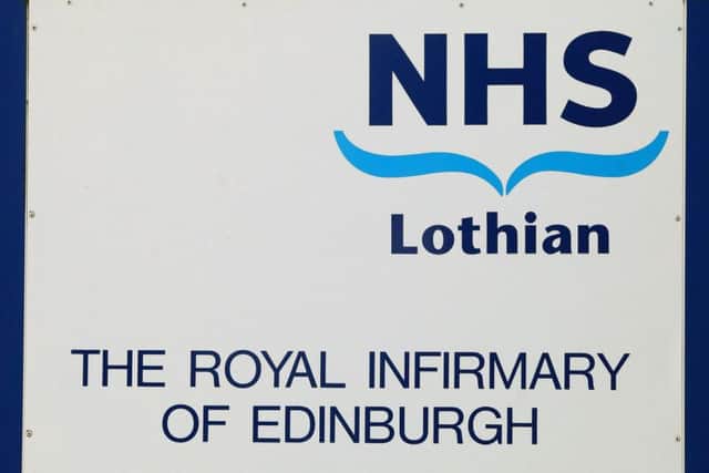 The attack happened at the Royal Infirmary. Picture: TSPL