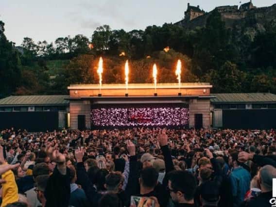 The Fly Open Air festival has been staged in Princes Street Gardens for the last three years without any problems with the city council.