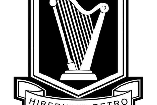 The Hibernian Retro logo.