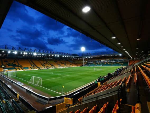 A general view of Norwich's Carrow Road home