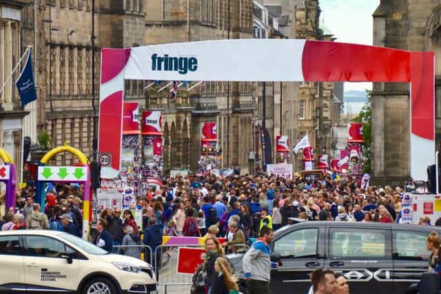 The annual Edinburgh Festival Fringe 2019 will take place from 2 to 26 August - with some road closures and restricted access in place during the month-long event.
