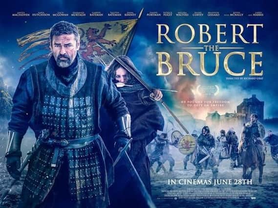 Angus Macfadeyn will launch his new Robert the Bruce movie at the Edinburgh International Film Festival on Sunday.