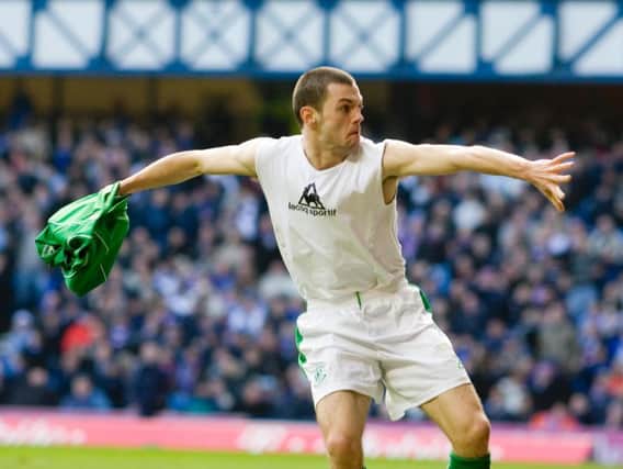 Ivan Sproule produced some memorable moments for Hibs. Picture: SNS