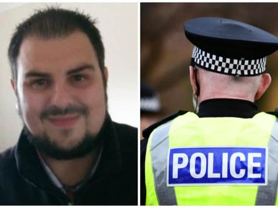 Craig Parry has been traced safe and well. Pic: Police Scotland