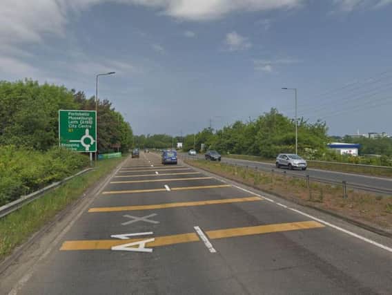 The collision took place on the A1 close to the Asda supermarket. Pic: Google Maps