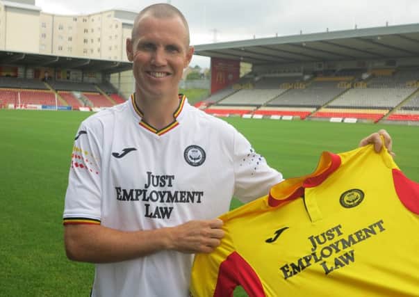 New Partick Thistle signing Kenny Miller (pic courtesy of Partick Thistle FC/KC Sports Pix)
