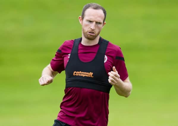 Aidy White is set to make his Hearts debut. Pic: SNS