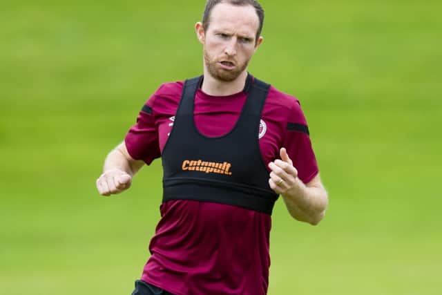 Aidy White is set to make his Hearts debut. Pic: SNS