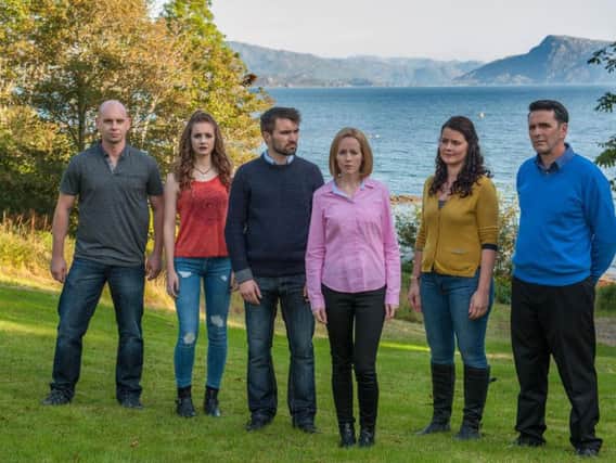 The cast of the hit BBC Alba show Bannan, which is made on the Isle of Skye.