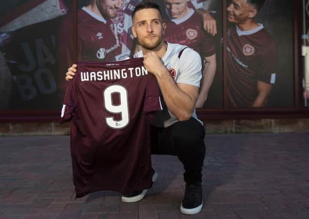 27/06/19
TYNECASTLE PARK - EDINBURGH
Hearts new signing Conor Washington is unveiled to the media.