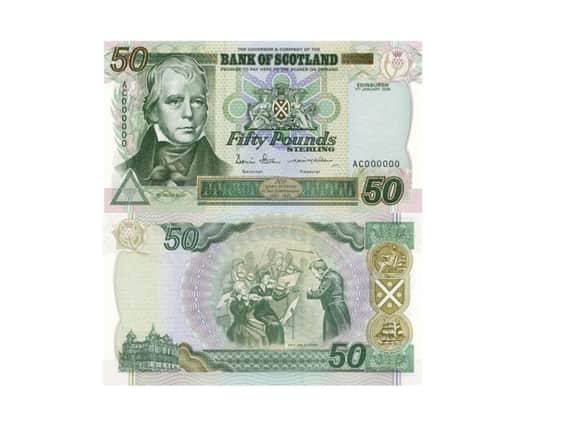 Scottish 50 notes are often the target of forgery.