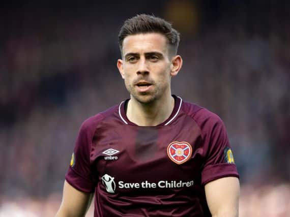 Hearts midfielder Olly Lee is searching for a new club