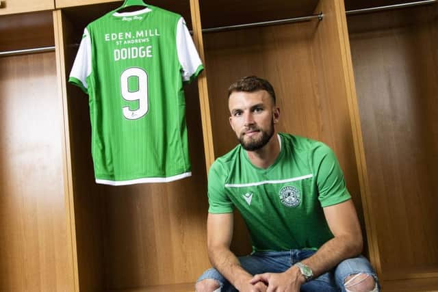 Christian Doidge has been snapped up by Paul Heckingbottom as Hibs reshape their squad