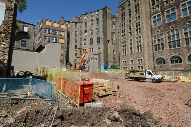 The groundworks have begun on the site of the new Virgin Hotel. PIC: John Savage