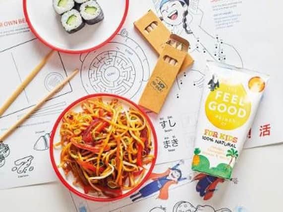 Kids in Edinburgh will be able to eat for free at Yo! Sushi this summer.