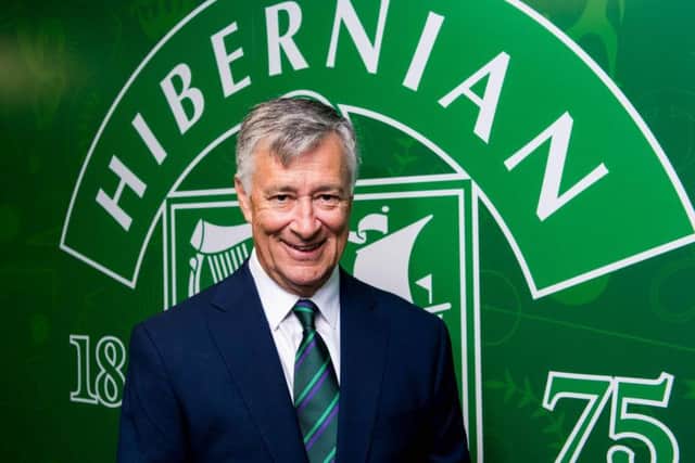 Ronald Gordon has taken the reins at Easter Road, heralding a new regime at Hibs
