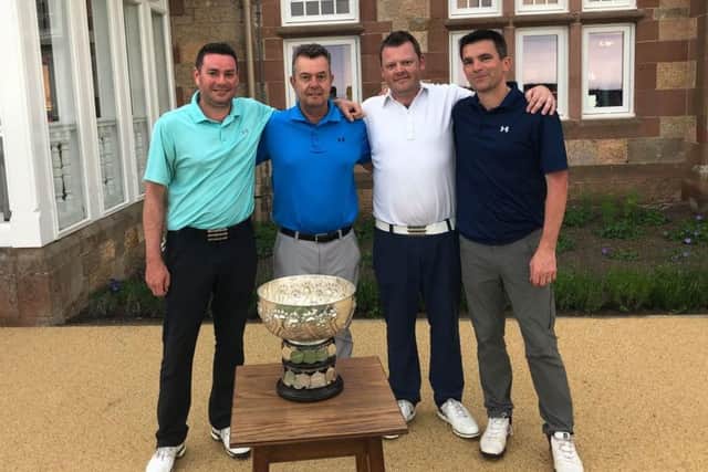 Longniddry's victorious team