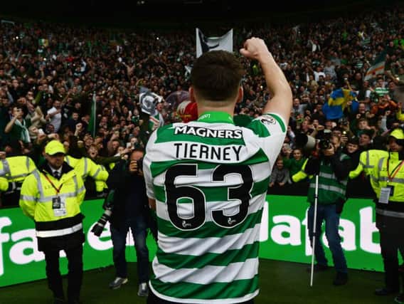 Celtic full-back Kieran Tierney