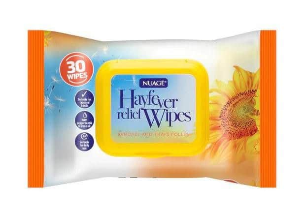 The wipes cost just 90p and claim to remove and trap pollen (Photo: Savers)