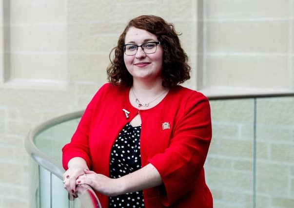 Danielle Rowley, the Midlothian MP who was appointed to the newly created climate change brief last month