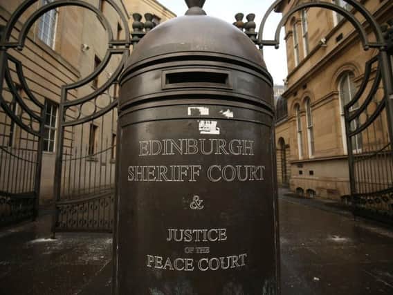 The 54-year-old appeared at Edinburgh Sheriff Court.