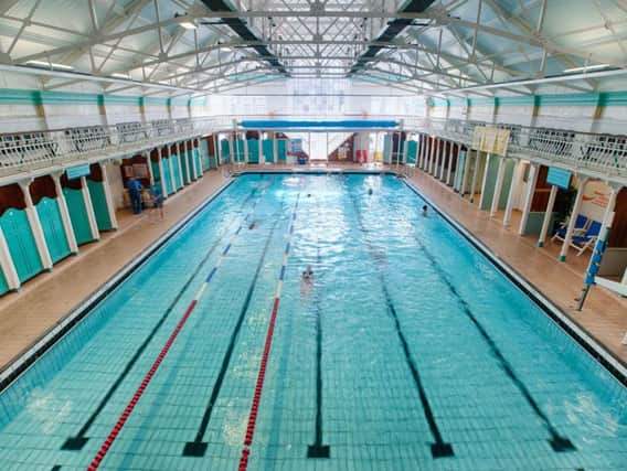 Leith Victoria Swim Centres bath could still be used by members of the public for a small fee of 1.70 but will be removed as part of the upgrade to the reception area.