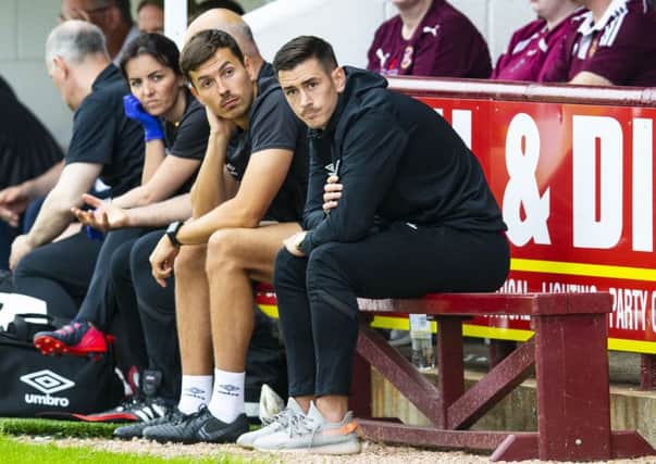 Jamie Walker missed out on Hearts' pre-season friendly against Glenavon due to a thigh injury. Pic: SNS