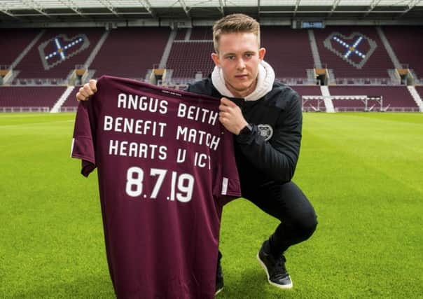 Angus Beith's benefit match takes place against Inverness tonight. Pic: SNS