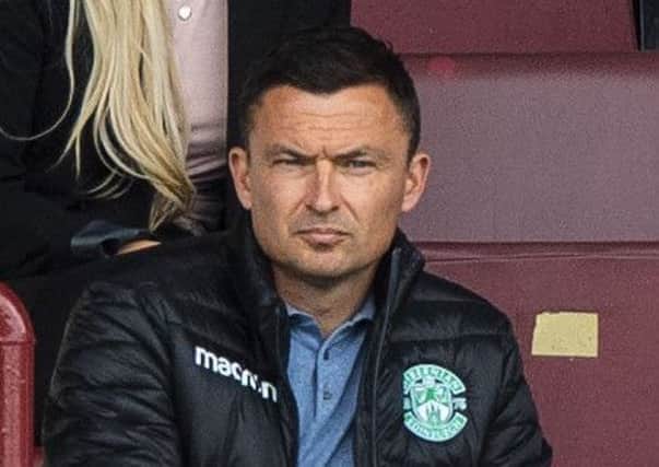 Paul Heckingbottom has targets for Hibs in mind. Pic: SNS